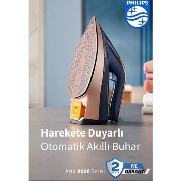 Philips Azur 8000 Serisi Optimaltemp 3000 W Buharlı Ütü