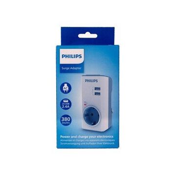 Philips CHP4010W Tekli Akım Korumalı Beyaz Priz