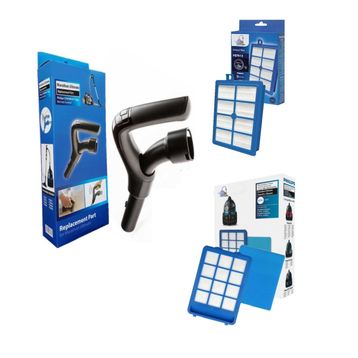 Philips CP0290/01 Uyumlu Ergo Uzaktan Kumanda Sapı+Hepa Filtre Seti