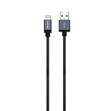 Philips DLC2508F Siyah 1.2 m Elastik MFI Lisanslı Lightning Kablo