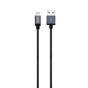 Philips DLC2508F Siyah 1.2 m Elastik MFI Lisanslı Lightning Kablo