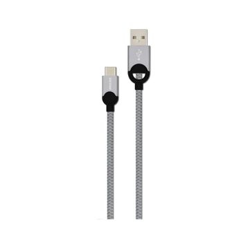 Philips DLC2628T Gri 1.2 m Örme Type-C Kablo