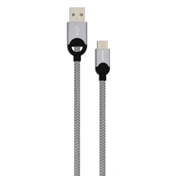 Philips DLC2628T Gri 1.2 m Örme Type-C Kablo
