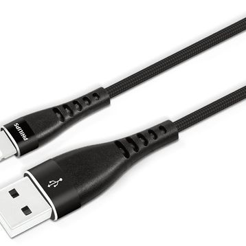 Philips DLC5204V/00MFI USB Light 1.2 mt Şarj Kablo