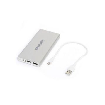 Philips Dlp1510cb-51 Gümüş Slim 10.000Mah Powerbank