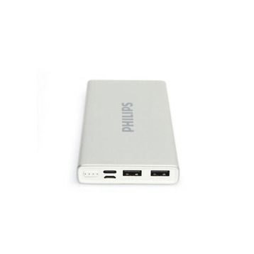 Philips Dlp1510cb-51 Gümüş Slim 10.000Mah Powerbank