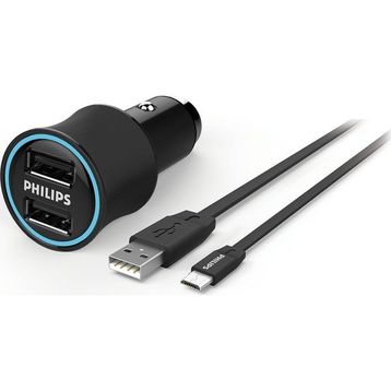 Philips DLP2553V Micro USB Araç Şarj Cihazı