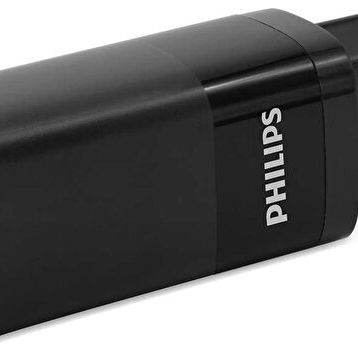 Philips DLP2681 12 2 Type-C 1 USB-A 65W Duvar Siyah Şarj Adaptörü