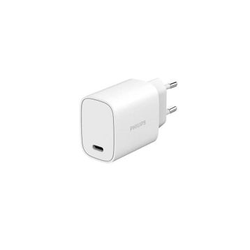 Philips DLP4329C Beyaz Type-C 20W 3A Duvar Şarj Adaptörü