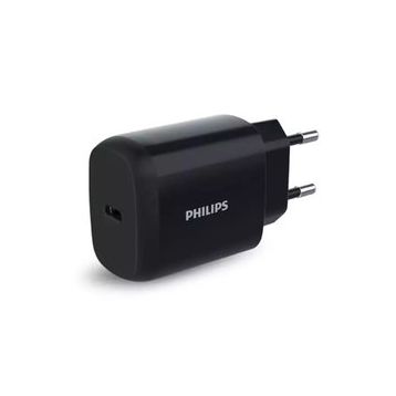 Philips DLP4331C Siyah Type-C 25W 5V/3A Duvar Şarj Adaptörü