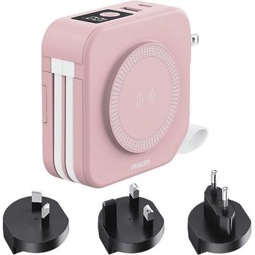 Philips DLP4347CP Pembe 10000 mAh Hızlı Şarj MagSafe Powerbank