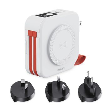 Philips DLP4347CW Beyaz 10000 mAh Hızlı Şarj MagSafe Powerbank