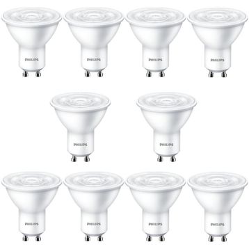 Philips Essential Led 3.2 W GU10 Duylu 840 4000 K Gün Işığı 10 Adet Ampul