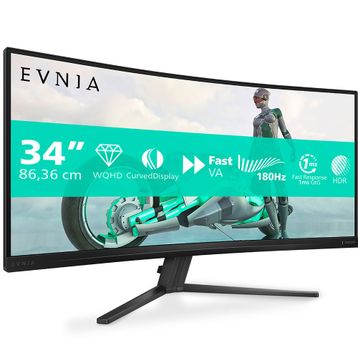 Philips Evnia 34M2C3500L/01 34 inç 180Hz 0.5ms VA Curved Oyuncu Monitörü