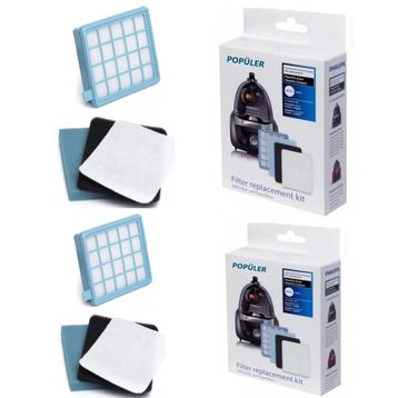 Philips FC 8474-01 PowerPro Compact 2 Kutu Hepa Filtre Seti