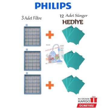 Philips FC 8475 Power Pro Compact Sünger Filtre