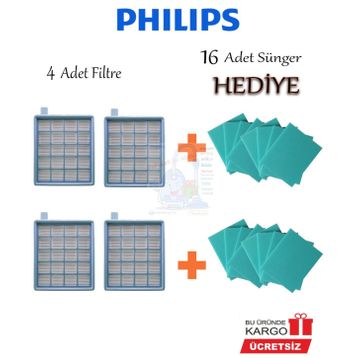 Philips FC 8475 Power Pro Compact Sünger Filtre
