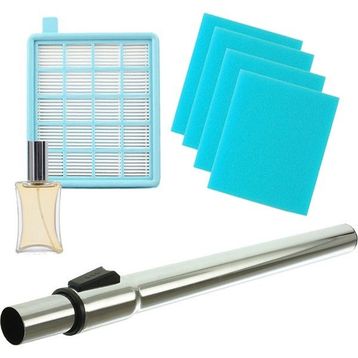 Philips FC 8631 PowerPro Active Süpürge Hortumu Emici Başlık Boru Hepa Filtre 2 Adet Sünger