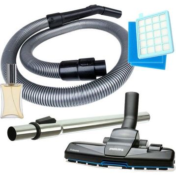 Philips FC 8672 PowerPro Active Süpürge Hortumu Emici Başlık Boru Hepa Filtre 2 Ad Sünger Hortum
