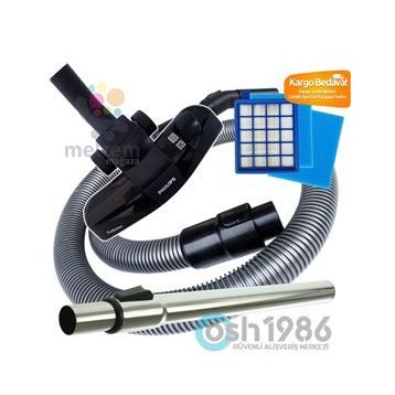 Philips FC 9205 Marathon Süpürge Çelik Hortum Emici Boru Filtre Süpürge Hortumu