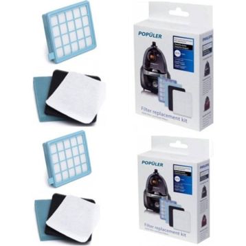 Philips FC 9323-07 Powerpro Compact 2 Adet Hepa Filtre Seti