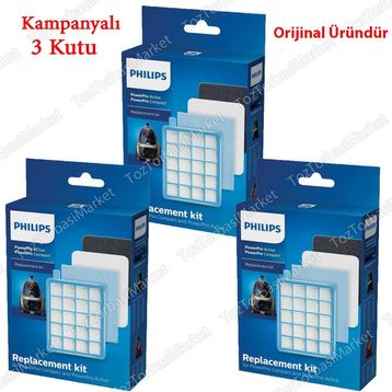 Philips FC 9521 Power Pro Active Hepa Filtre Seti