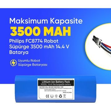 Philips FC8774 3500 Mah Robot Süpürge Batarya