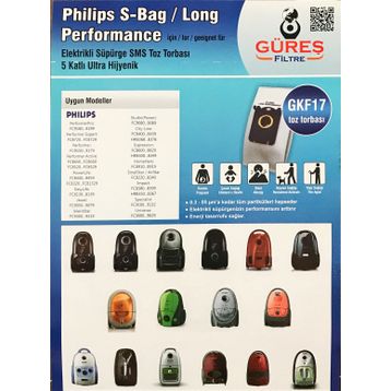 Philips FC9080 Süpürge Toz Torbası