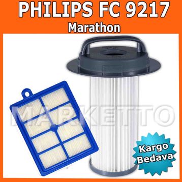 Philips FC9214 Marathon Silindir Filtre ve Hepa Filtre Seti