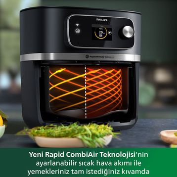Philips HD9880/90 Combi 8.3 lt XXL Airfryer