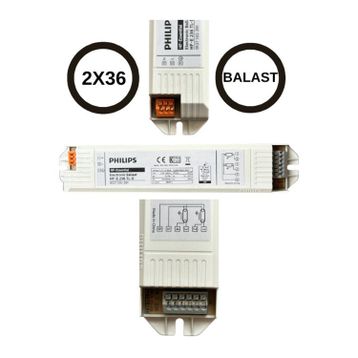 Philips HF-E2X 36 W Elektronik Balast