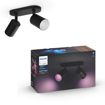 Philips Hue 915005761401 Siyah WCA Fugato İkili Akıllı Spot