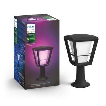 Philips Hue Econic Ayaklı Siyah Dış Mekan Lambası