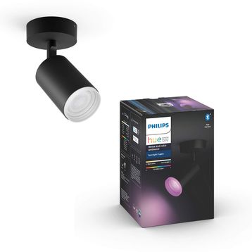 Philips Hue Fugato Single Siyah 1x5.7 W 230 V Spot Lamba