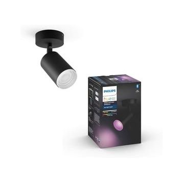 Philips Hue Fugato Single Siyah 1x5.7 W 230 V Spot Lamba