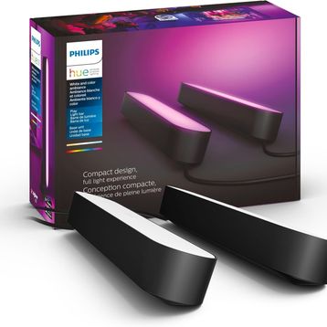 Philips Hue Play 2'li Akıllı Siyah Led Aydınlatma