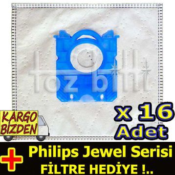 Philips Jewel Serisi Toz Süpürge Torbası