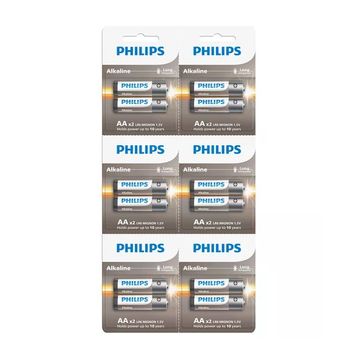 Philips Longlife LR6 AA 12'li Alkalin Kalem Pil
