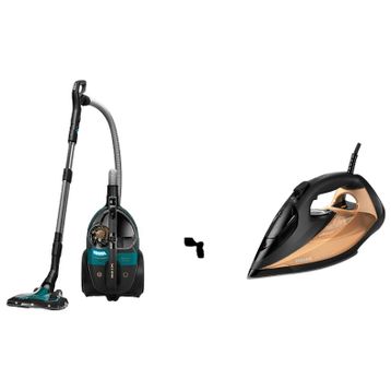 Philips Marathon Ultimate XB9185/07 Toz Torbasız Süpürge + Azur 7000 Serisi DST7040/80 Buharlı Ütü