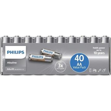 Philips Mignon LR6 AA 40'lı Alkalin Kalem Pil