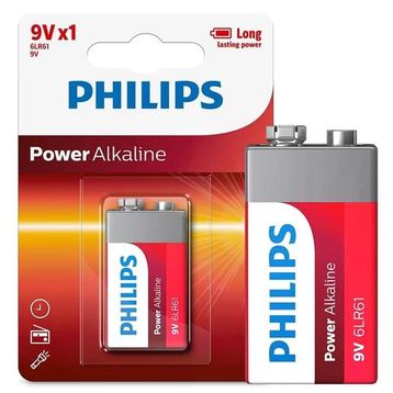 Philips Power 6LR61 Tekli 9V Alkalin Pil
