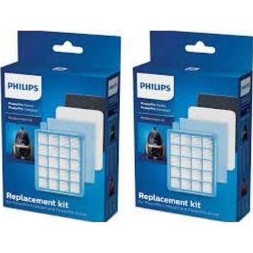 Philips Powerpro Active FC 9532-09 2 Kutu Hepa Filtre Seti