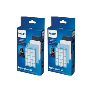 Philips Powerpro Active FC 9532-09 2 Kutu Hepa Filtre Seti