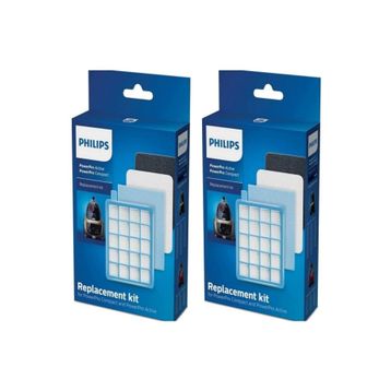 Philips Powerpro Active FC 9532-09 2 Kutu Hepa Filtre Seti