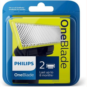 Philips QP220/51 One Blade Gümüş İkili Yedek Bıçak