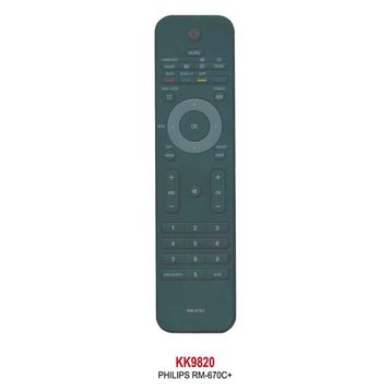 Philips RM-670C+ LCD TV Kumandası