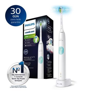 Philips Sonicare HX6807/24 Beyaz Protective Clean 4300 Sonic Şarjlı Diş Fırçası