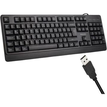 Philips SPK6247B Siyah Kablolu Klavye