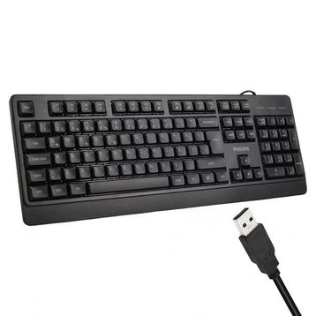 Philips SPK6247B Siyah Kablolu Klavye