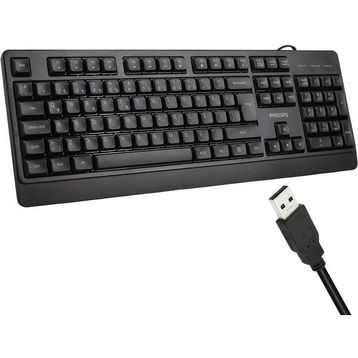 Philips SPK6247B Siyah Kablolu Klavye
